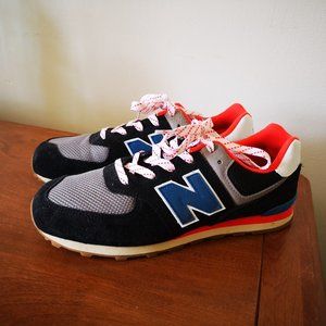 New Balance retro style sneakers.
